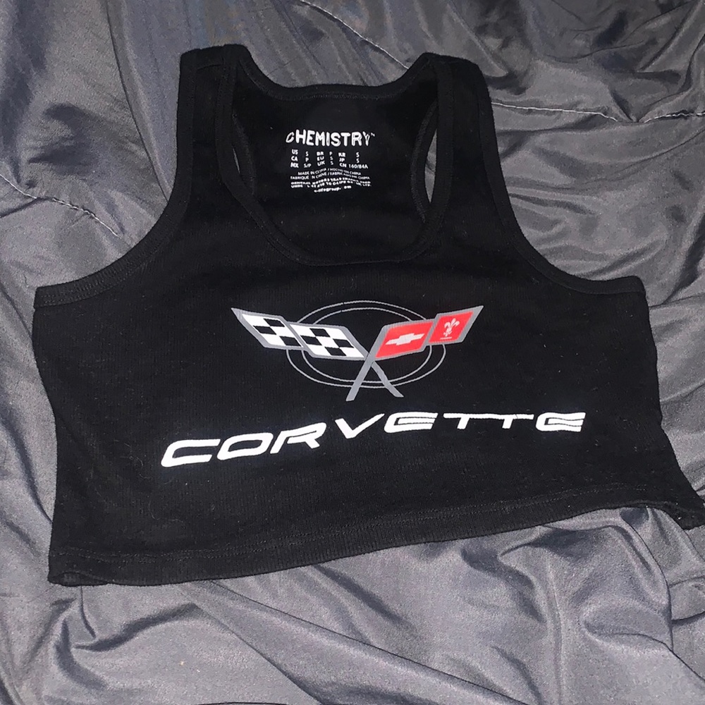 corvette ribbed tank top